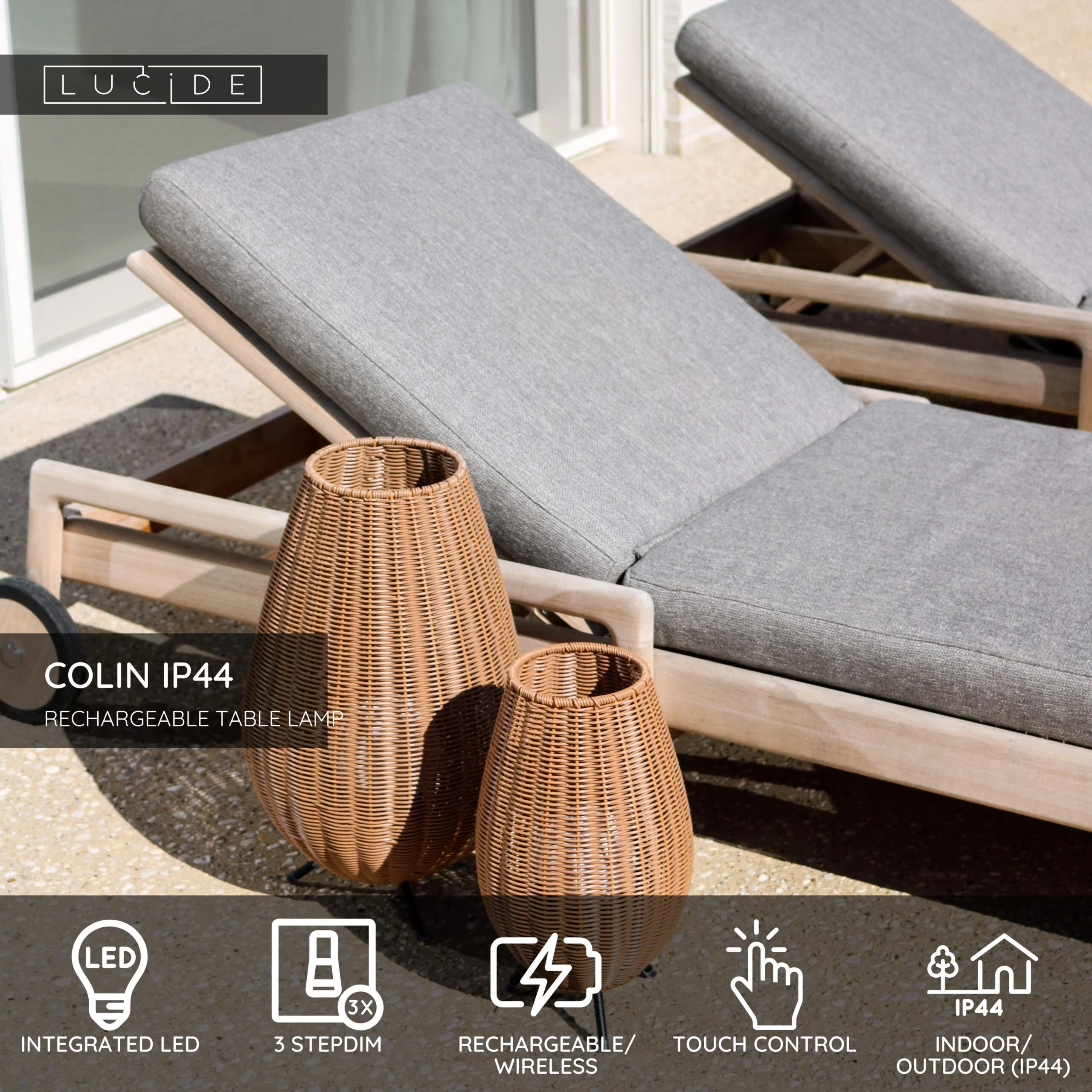 COLIN IP44 – Vonkajšie stolové lampy – Obrázok 2