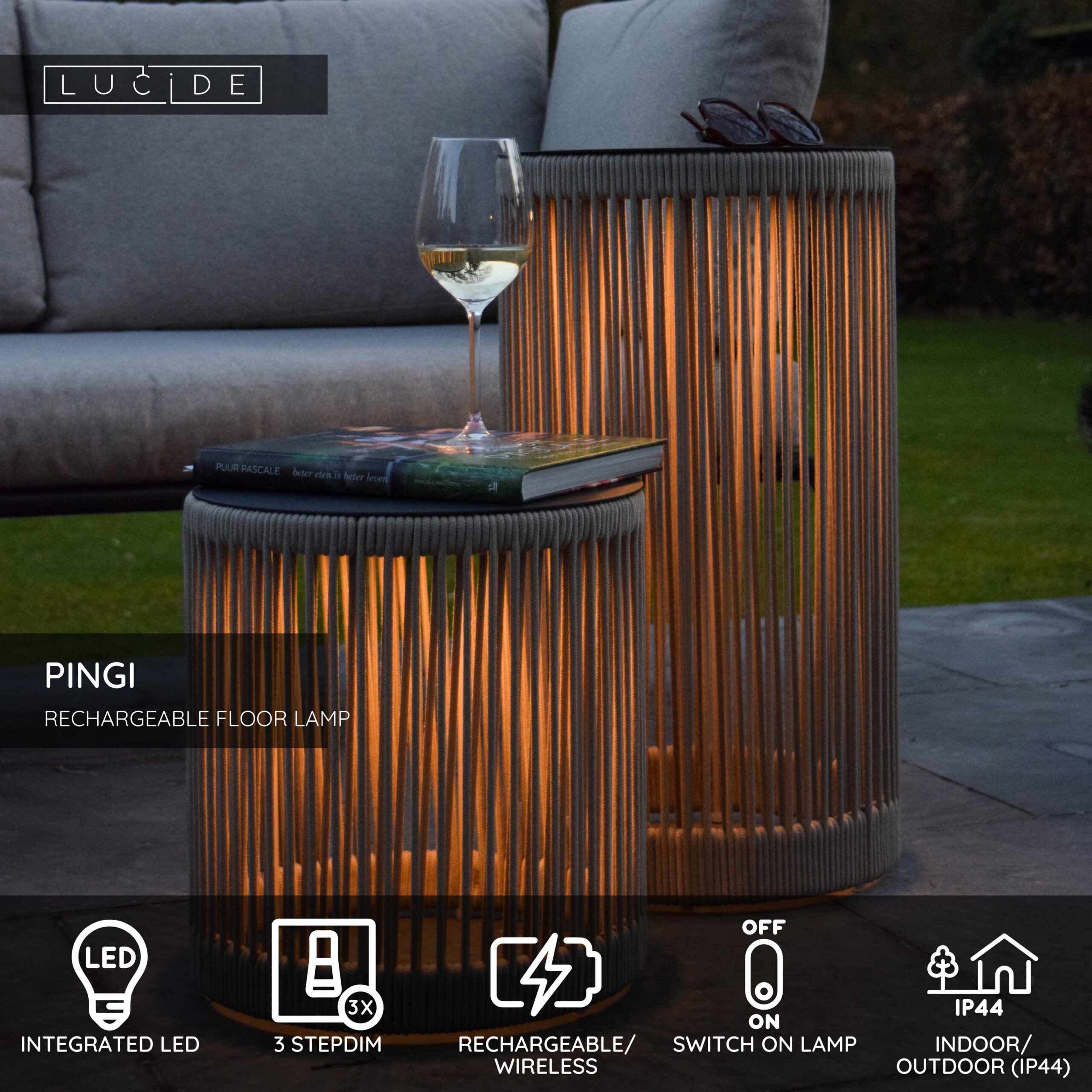 PINGI – Vonkajšie stojace lampy – Obrázok 3