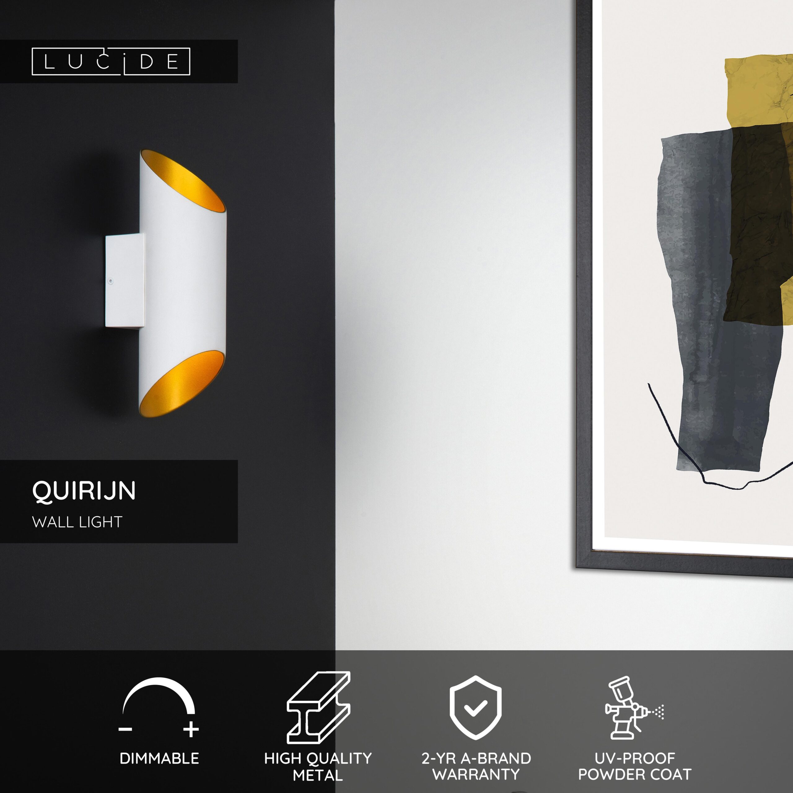 QUIRIJN – Nástenné osvetlenie – Obrázok 3