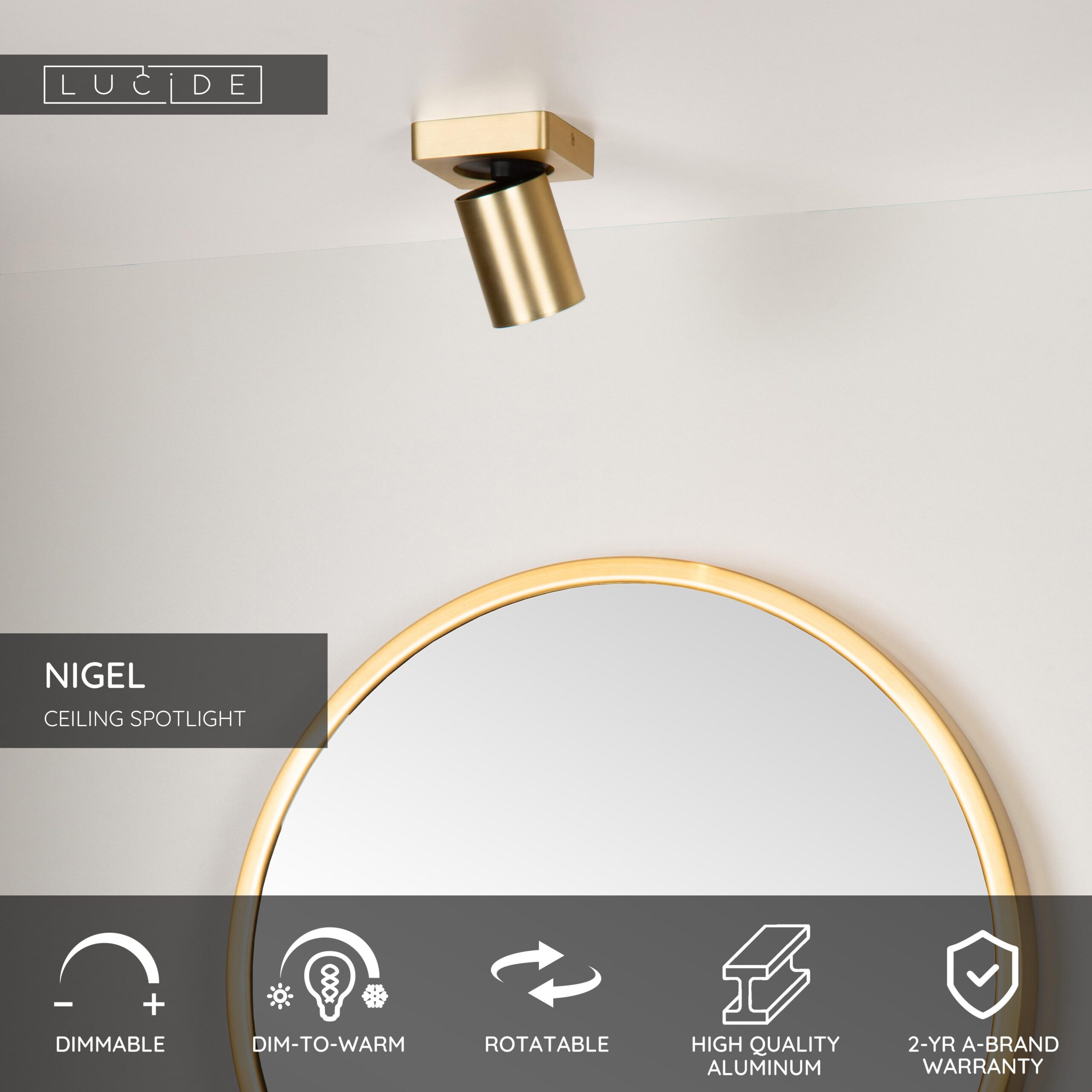 NIGEL – Stropné svietidlá – Obrázok 3