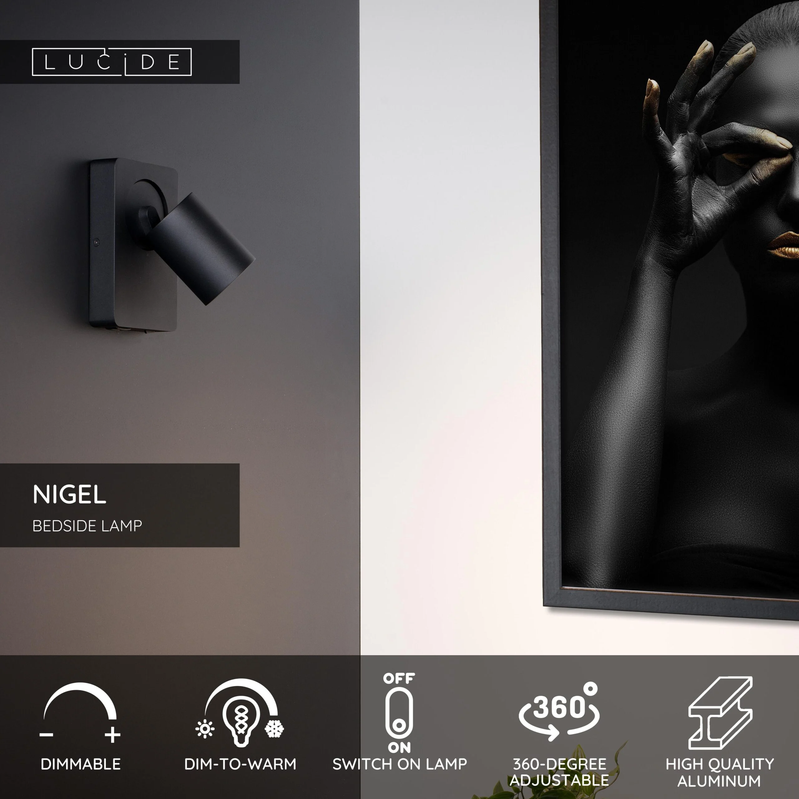 NIGEL – Nástenné osvetlenie – Obrázok 3