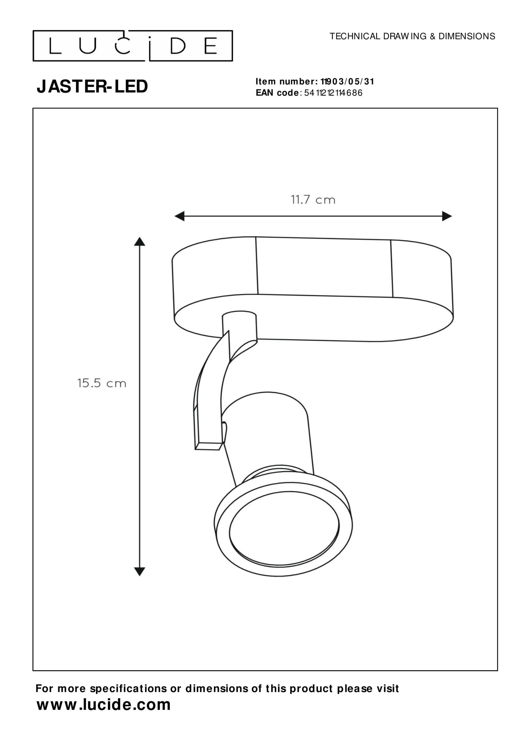 JASTER-LED – Stropné svietidlá – Obrázok 4