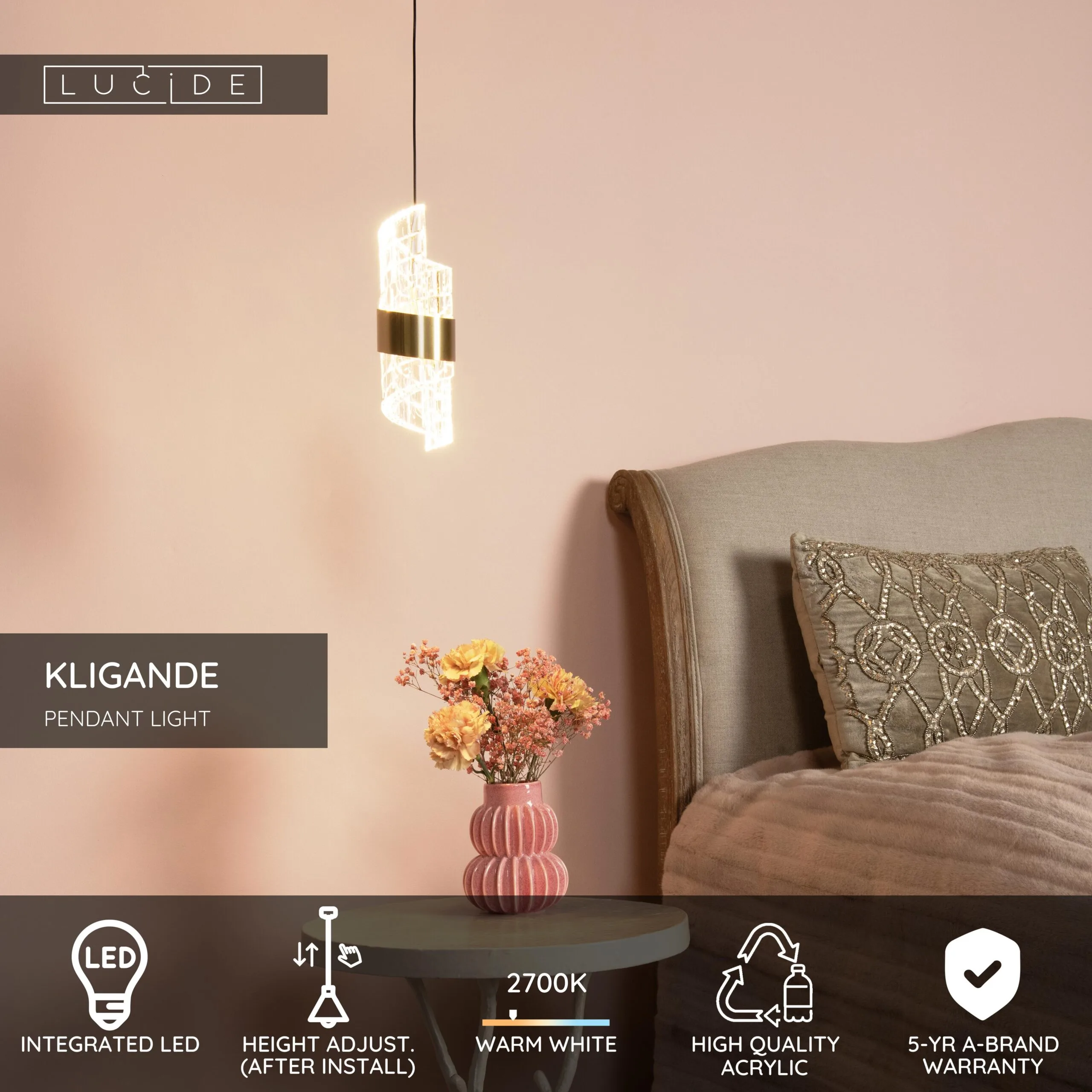 KLIGANDE – Závesné svietidlá – Obrázok 3