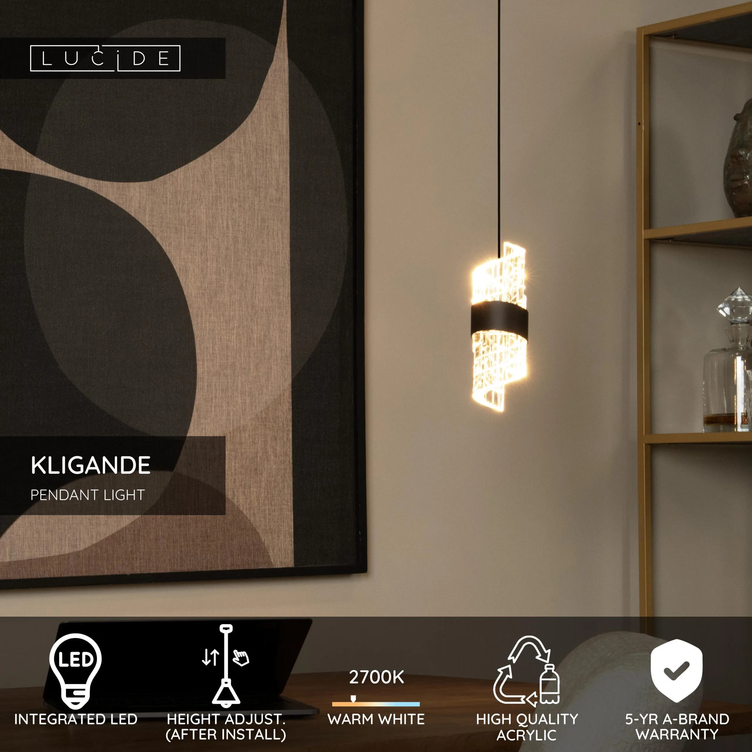 KLIGANDE – Závesné svietidlá – Obrázok 3