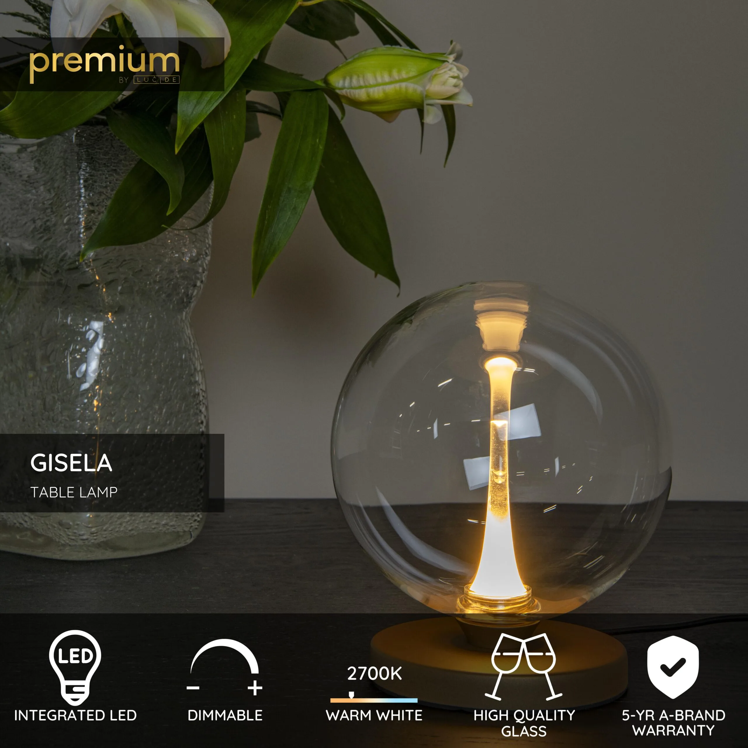 GISELA – Stolové lampy – Obrázok 2
