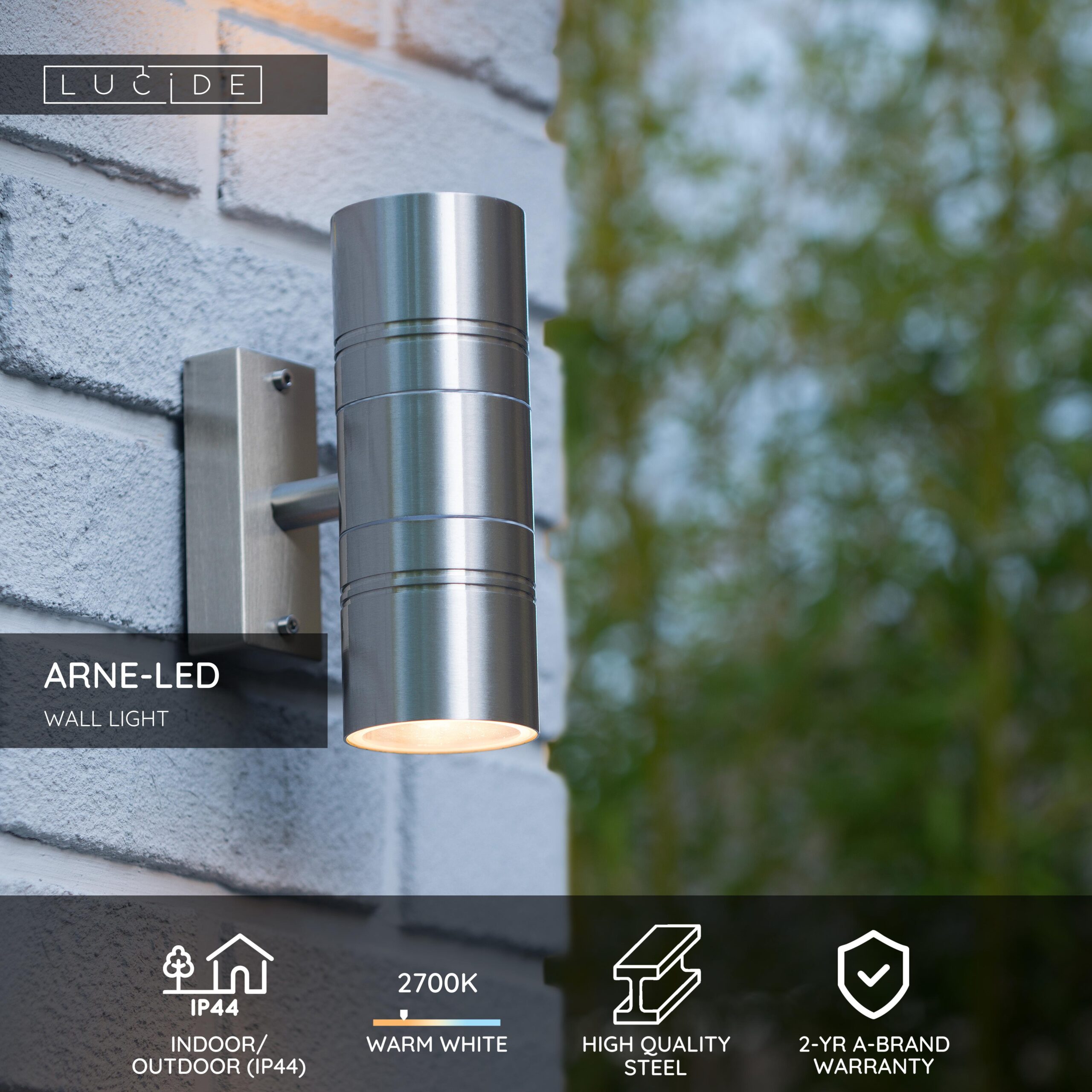 ARNE-LED – Vonkajšie nástenné osvetlenie – Obrázok 2