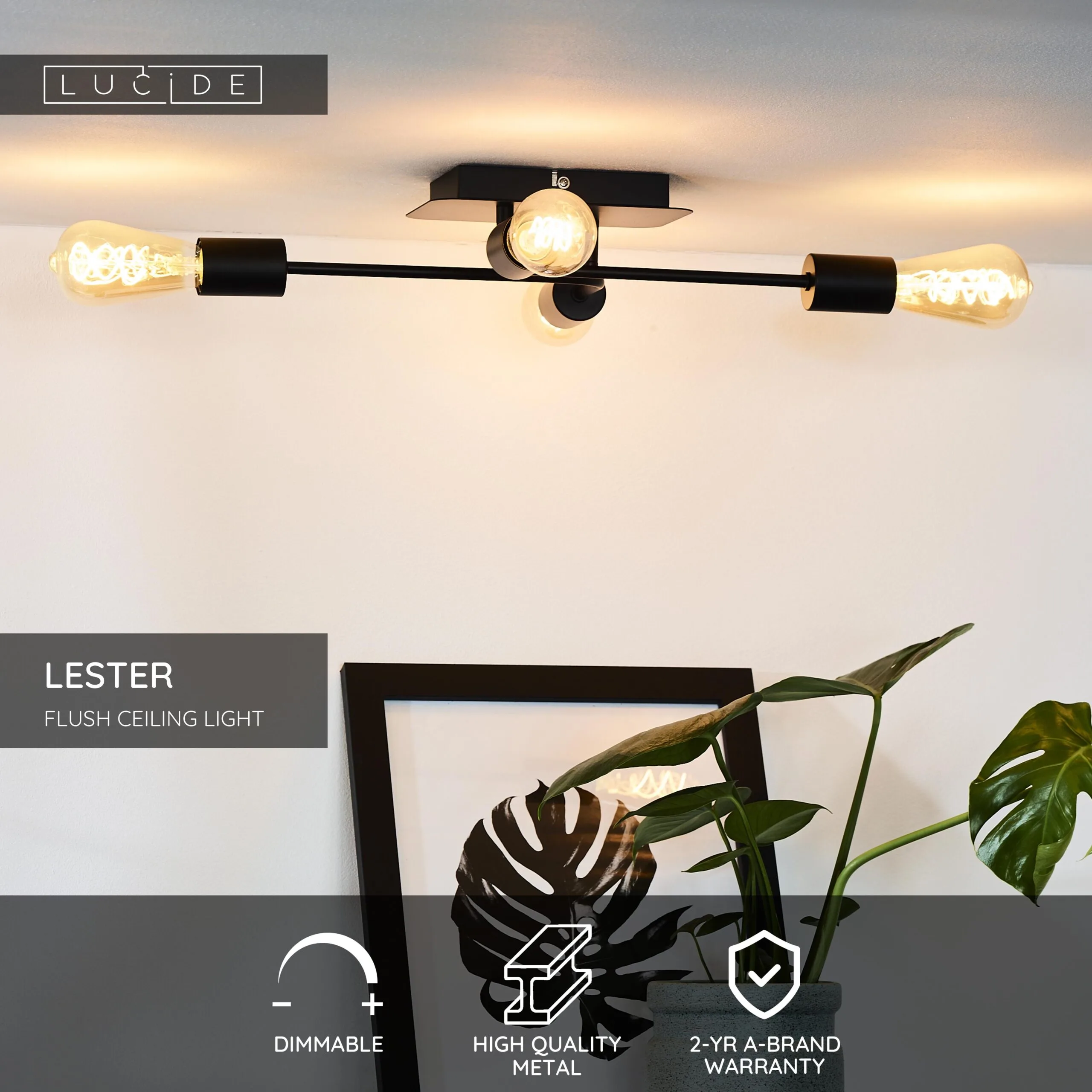 LESTER – Stropné svietidlá – Obrázok 3