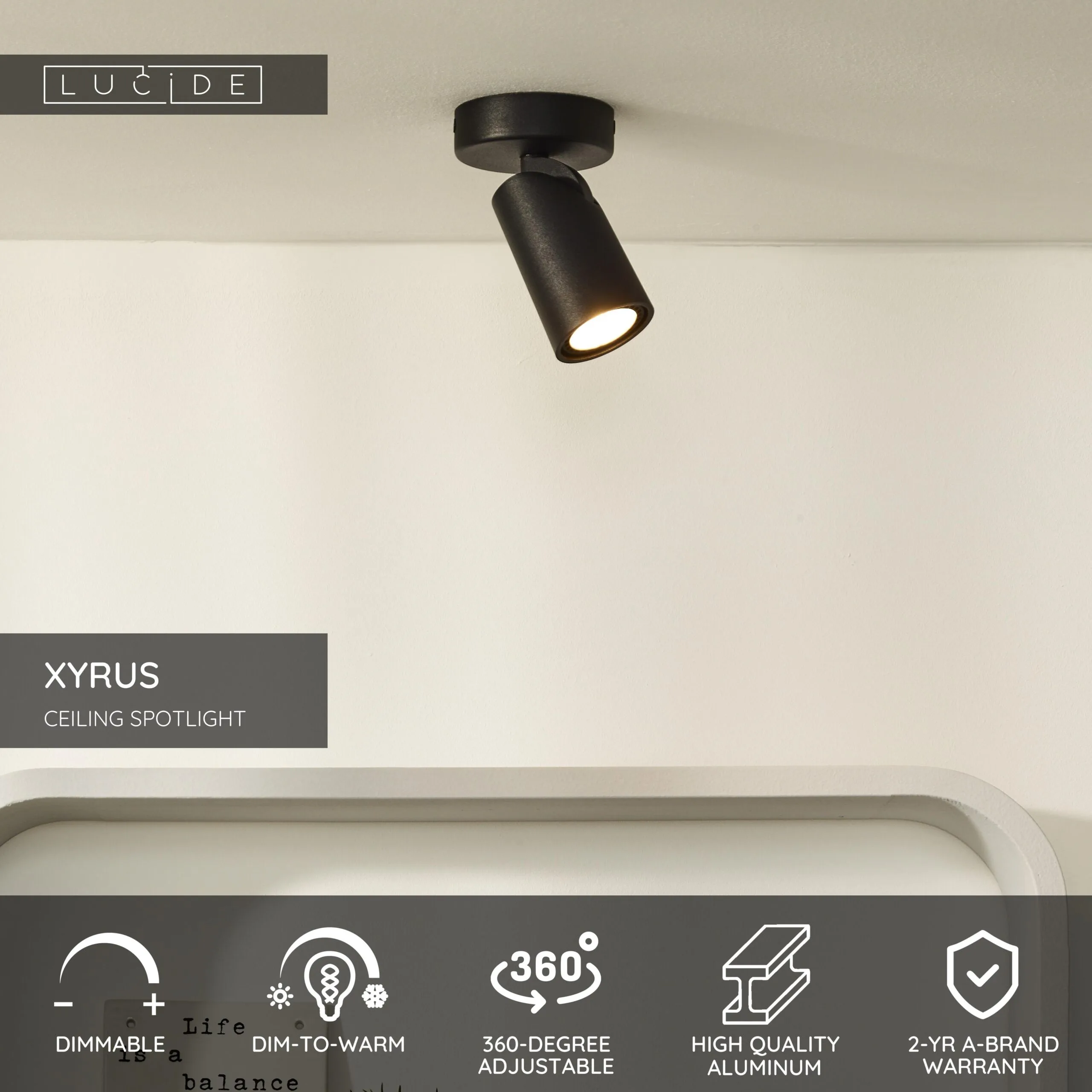 XYRUS – stropné svietidlá – Obrázok 3