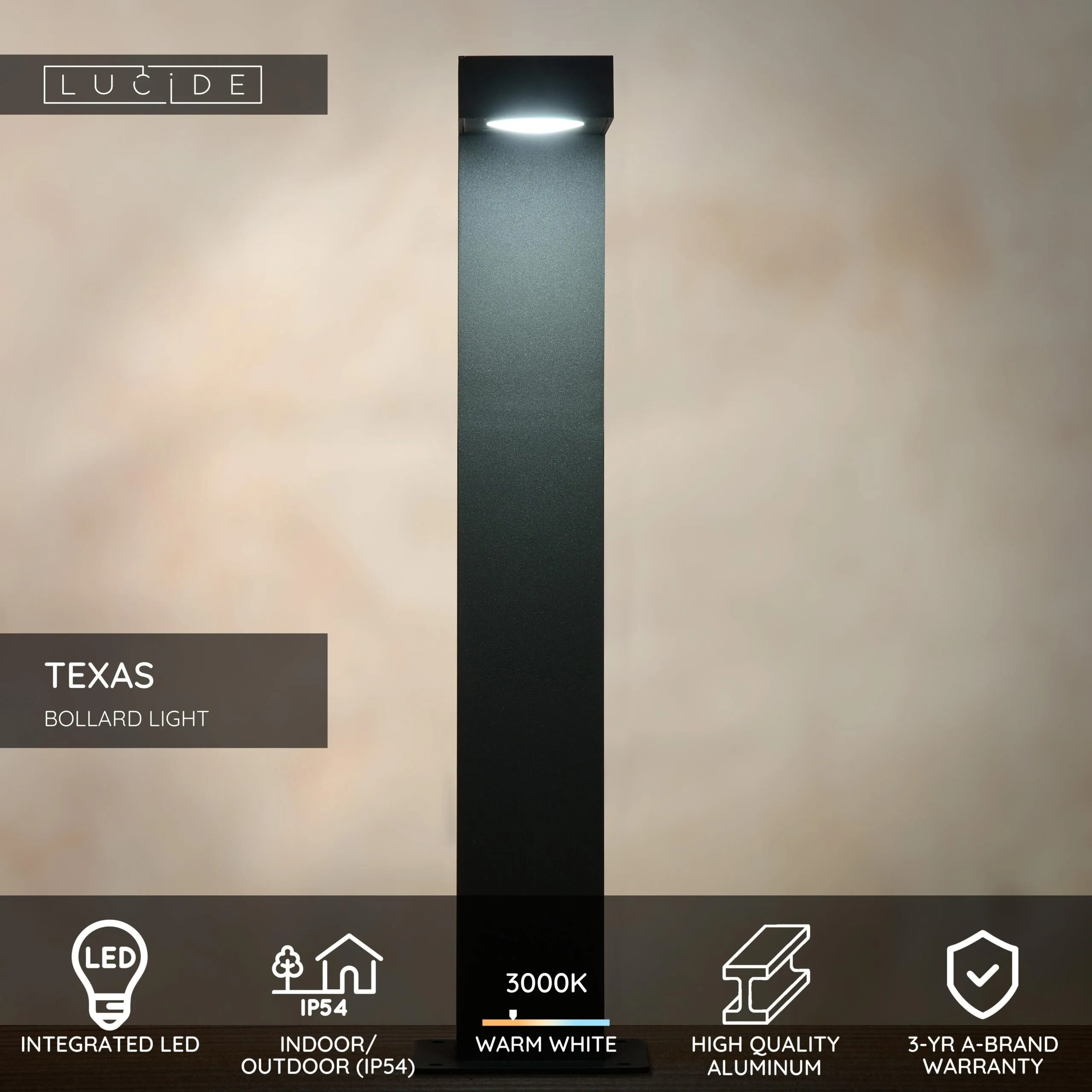 TEXAS – Stĺpikové svietidlá – Obrázok 2