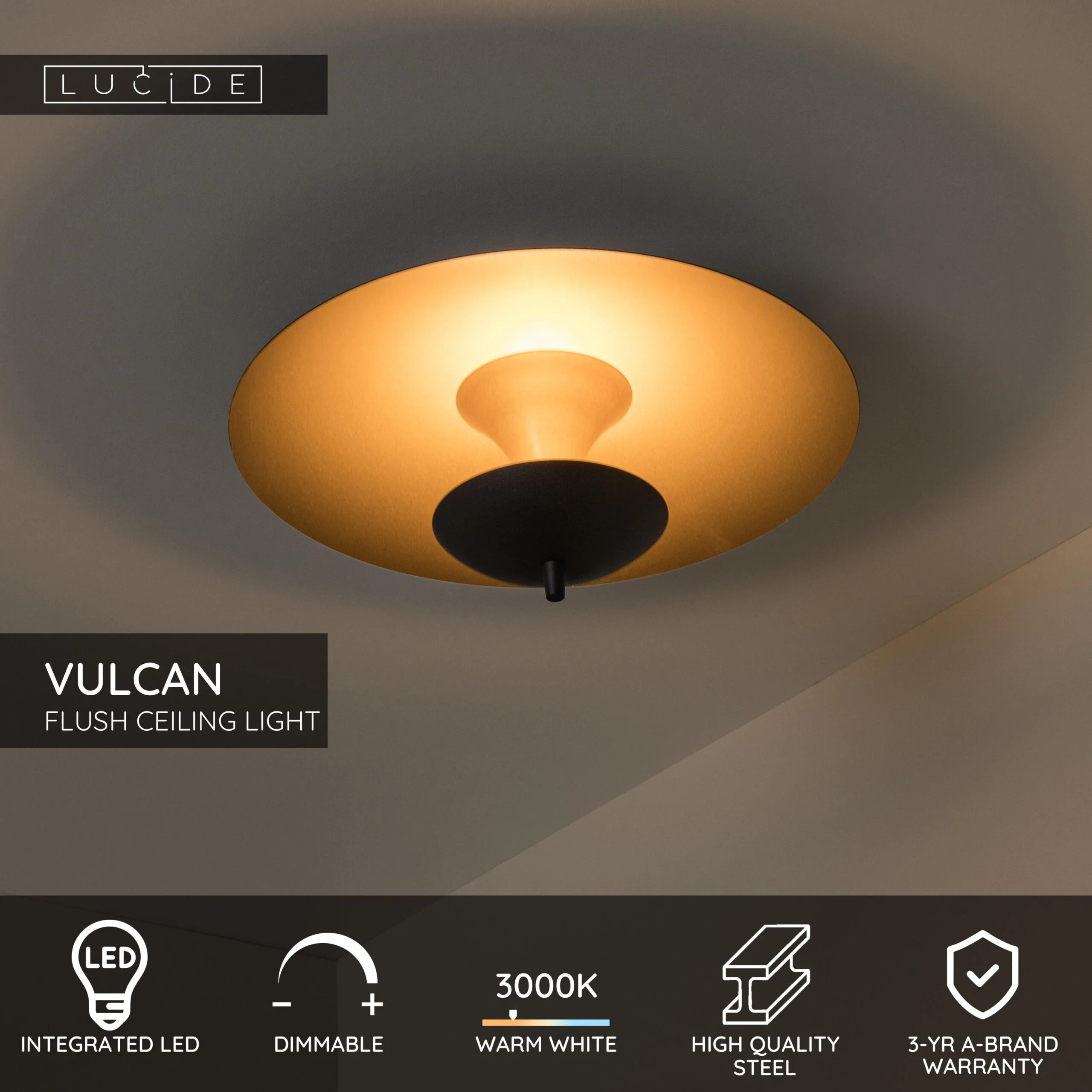 VULCAN – Stropné svietidlá – Obrázok 3