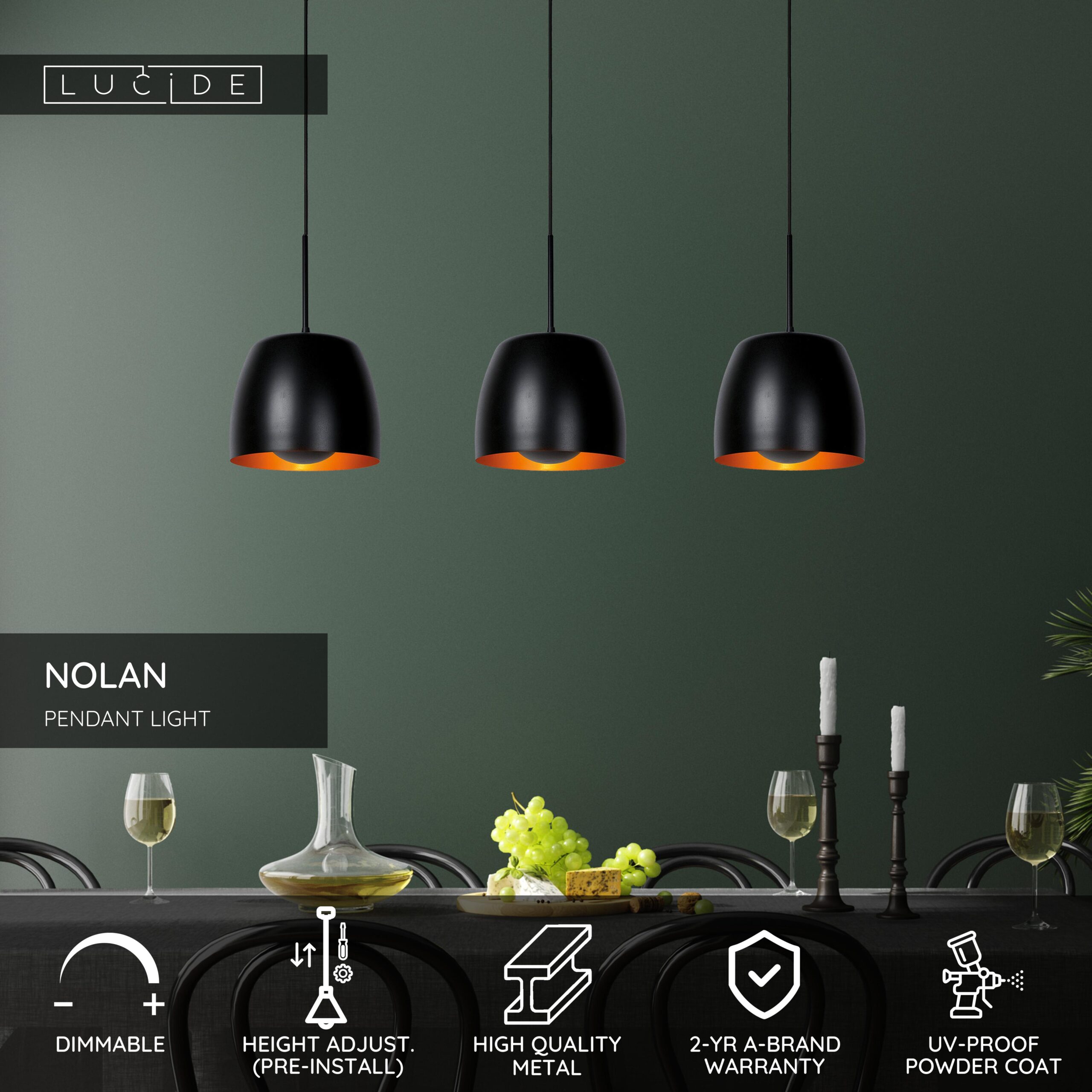 NOLAN – Závesné svietidlá – Obrázok 3