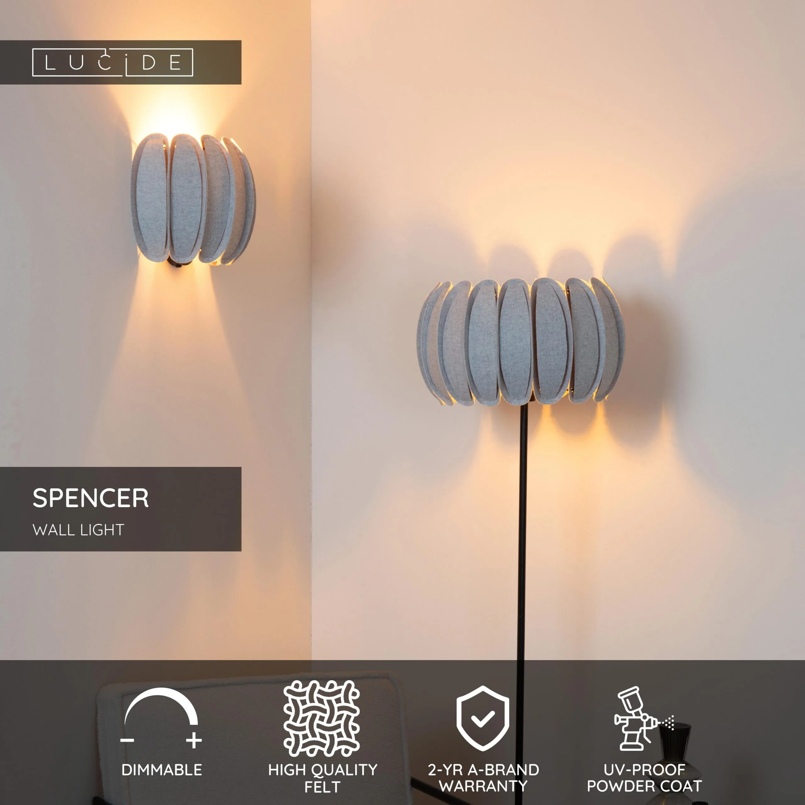 SPENCER – Wall lighting – Obrázok 3