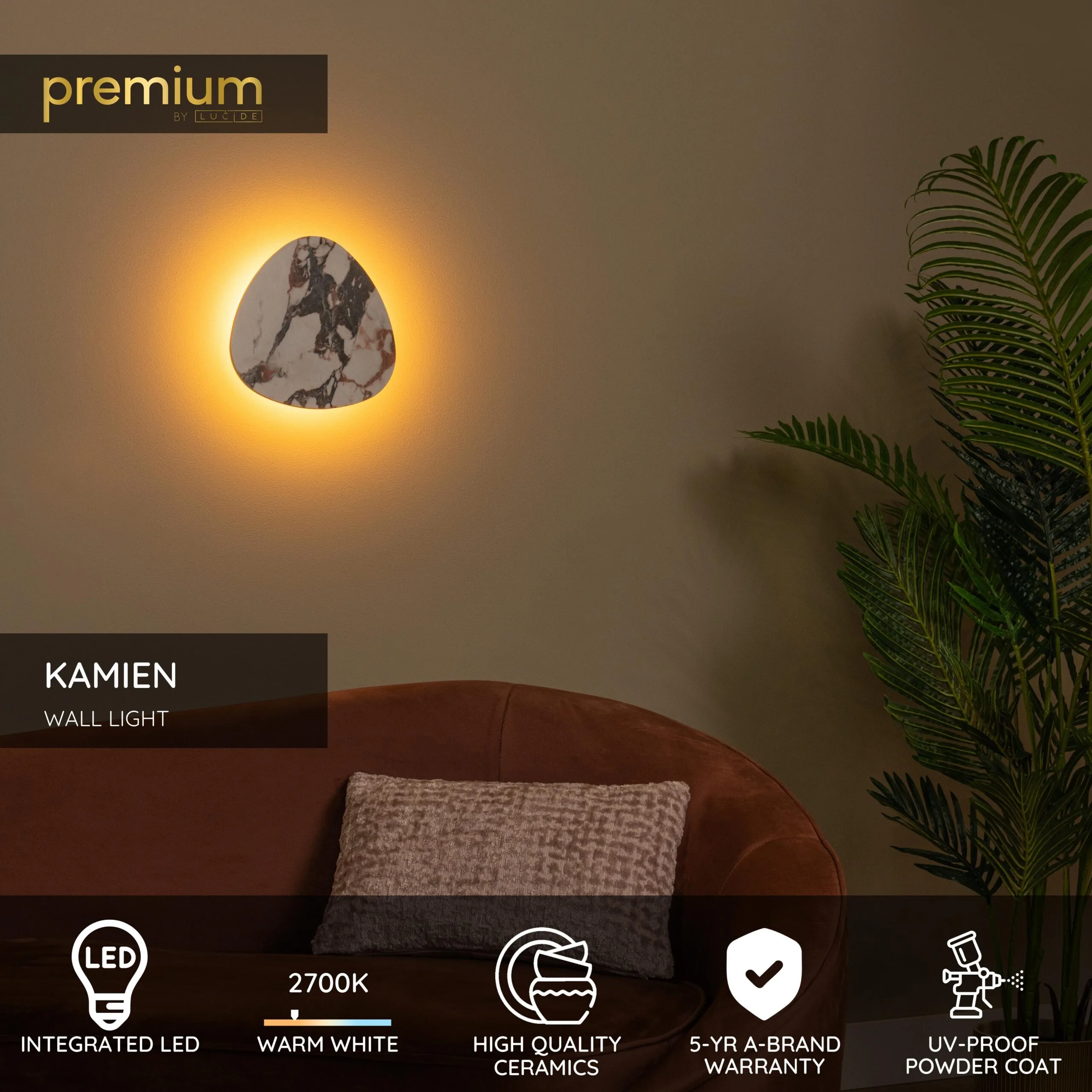 KAMIEN – Nástenné svietidlá – Obrázok 2