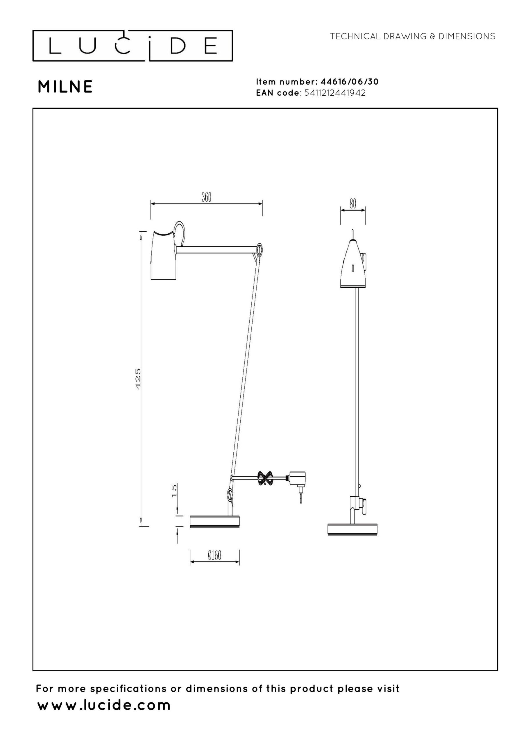 MILNE – Stojacie lampy – Obrázok 5