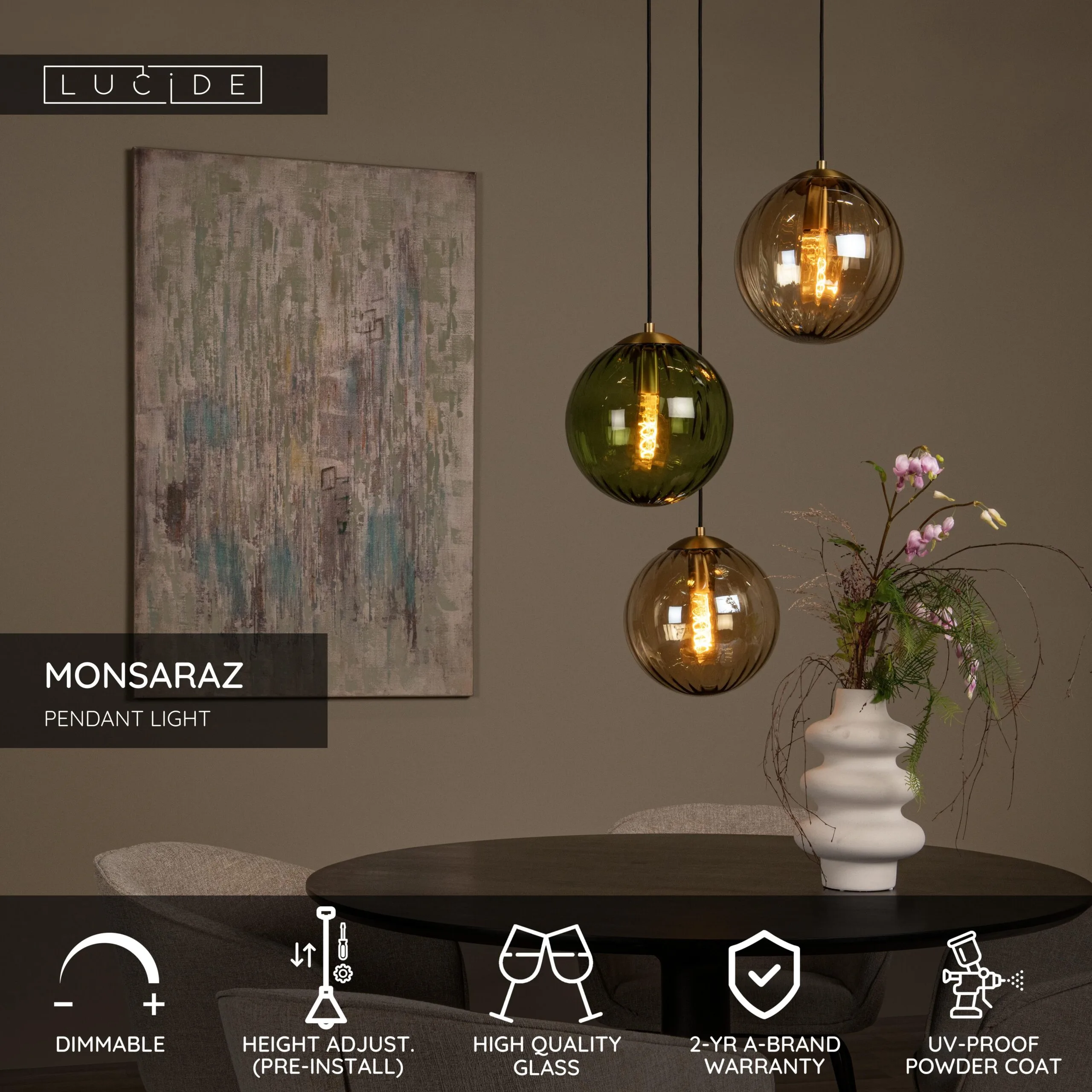 MONSARAZ – Závesné svietidlá – Obrázok 3