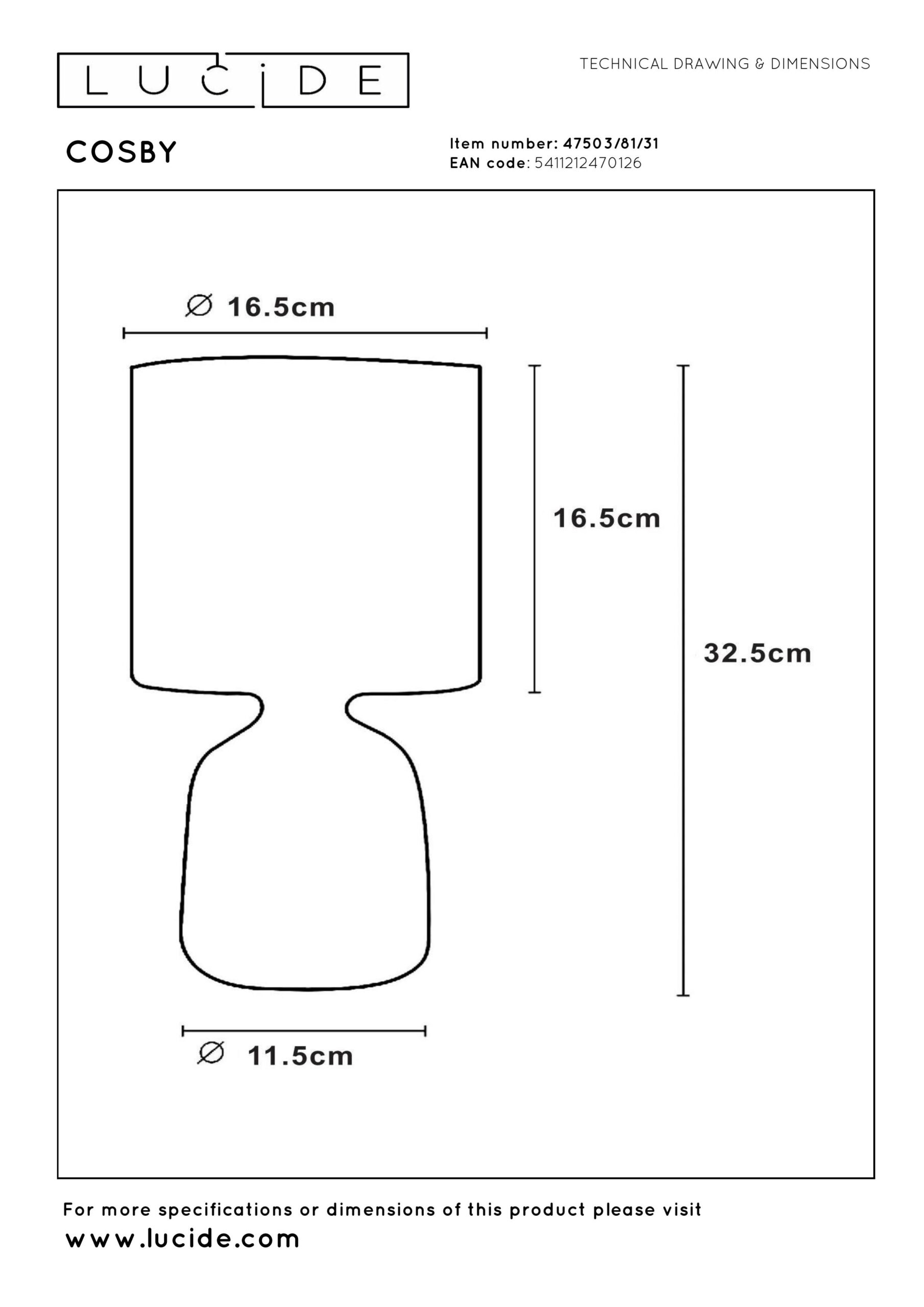 COSBY – Stolné lampy – Obrázok 5