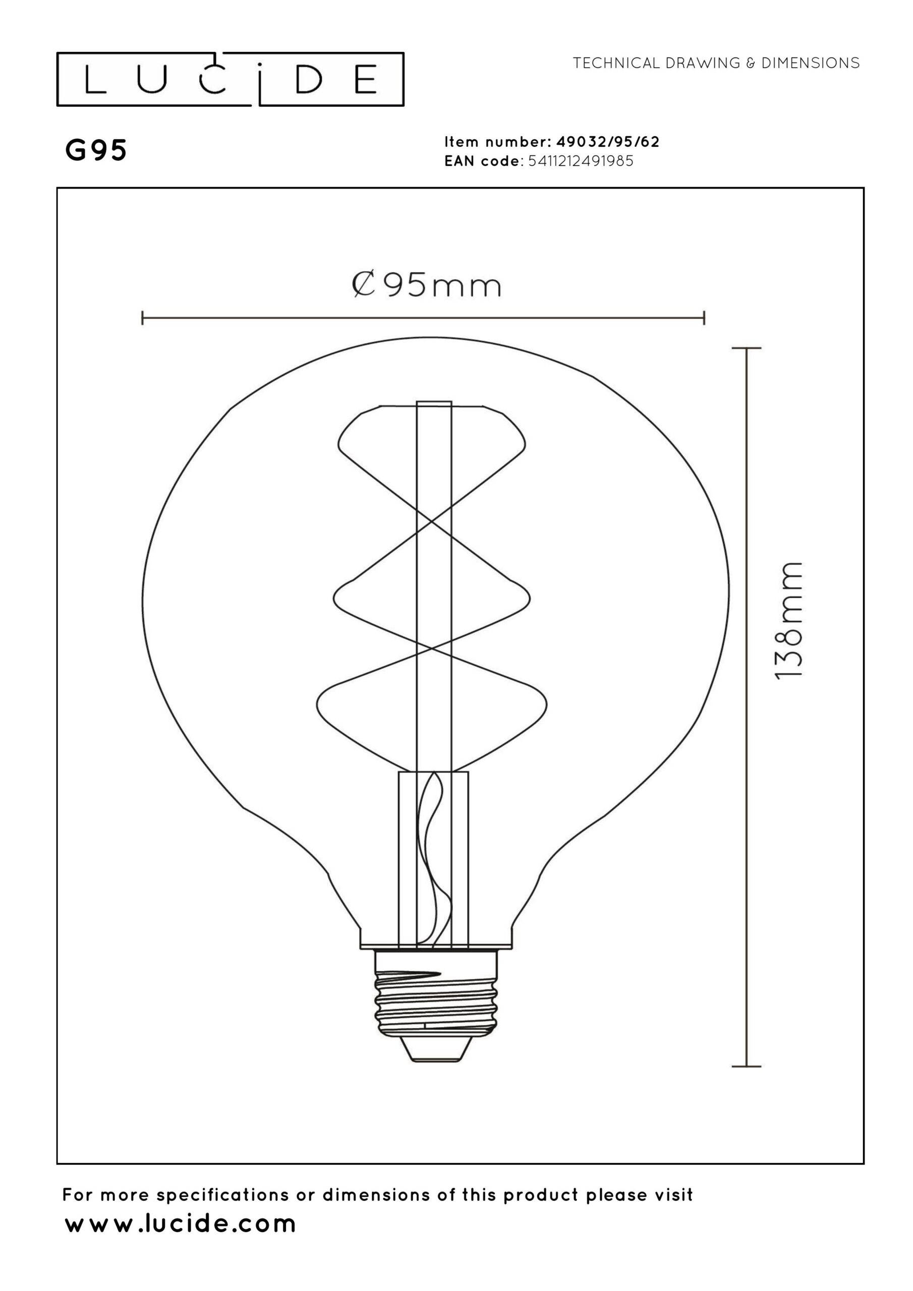 G95 – Filament bulbs – Obrázok 4