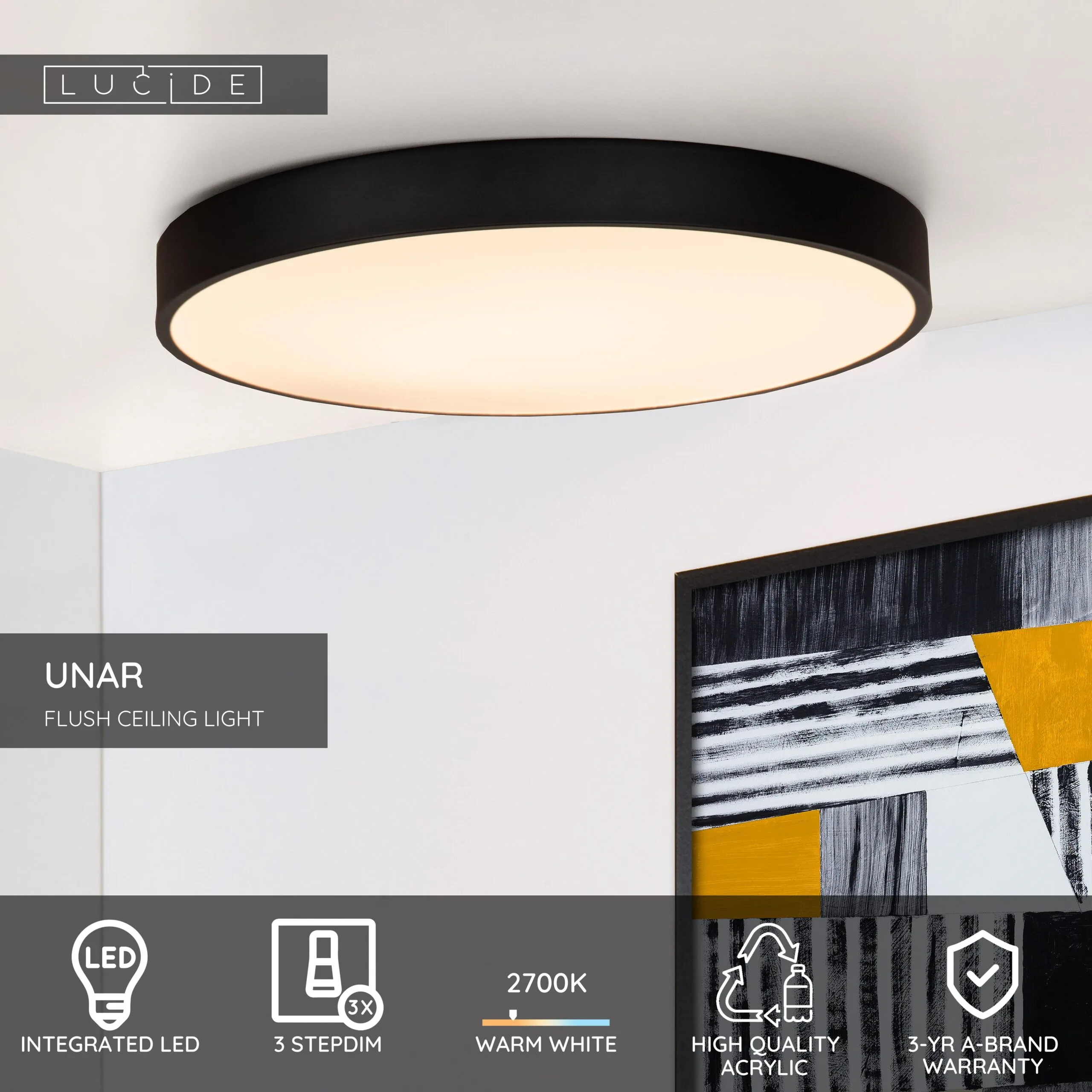 UNAR – Stropné svietidlá – Obrázok 3